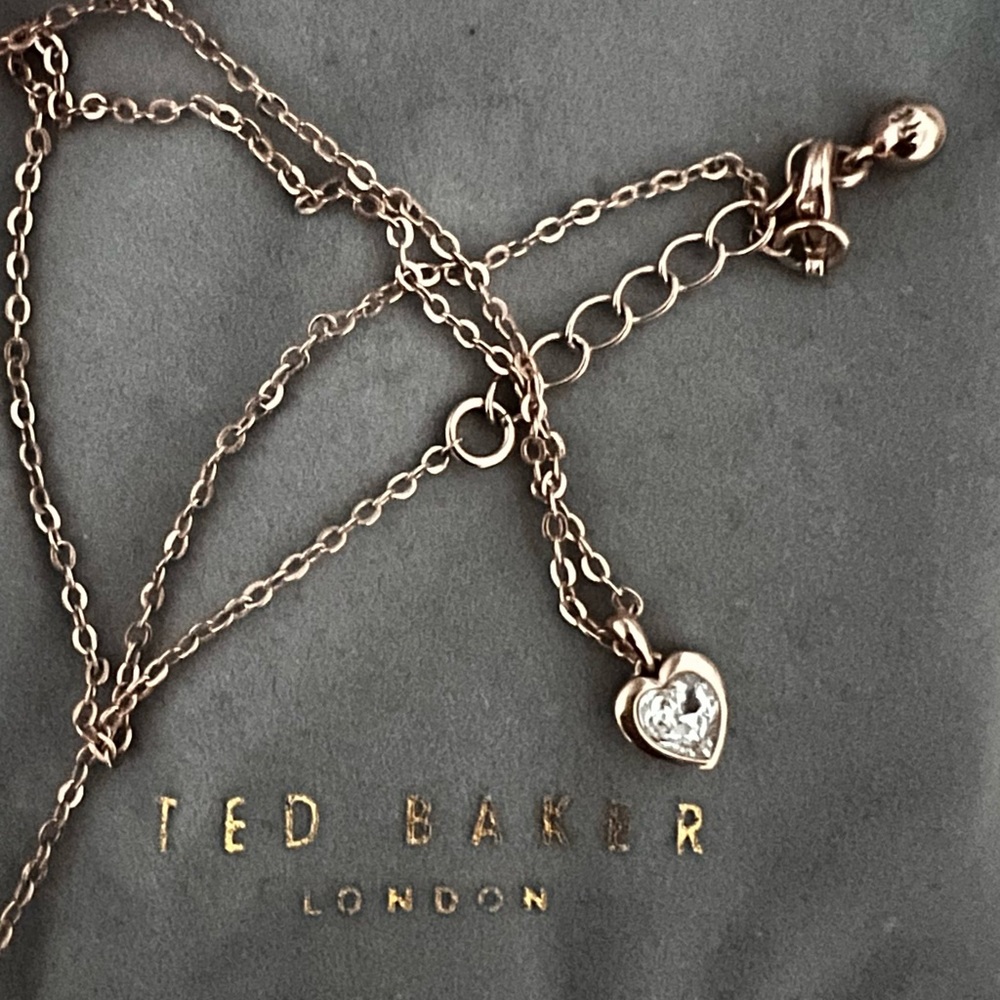 Ted baker heart necklace - Picture 1 of 4